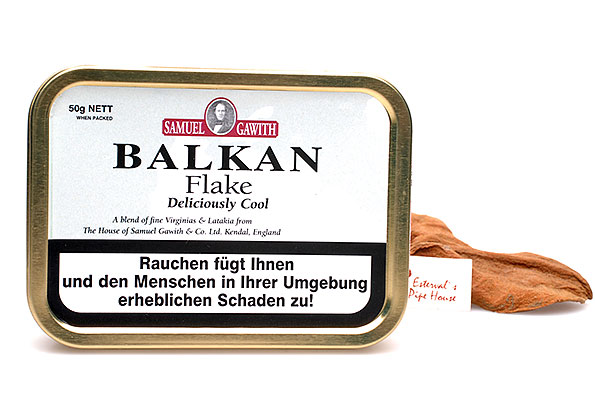 Samuel Gawith Balkan Flake Pipe tobacco 50g Tin Samuel Gawith Balkan Flake Pipe tobacco 50g Tin